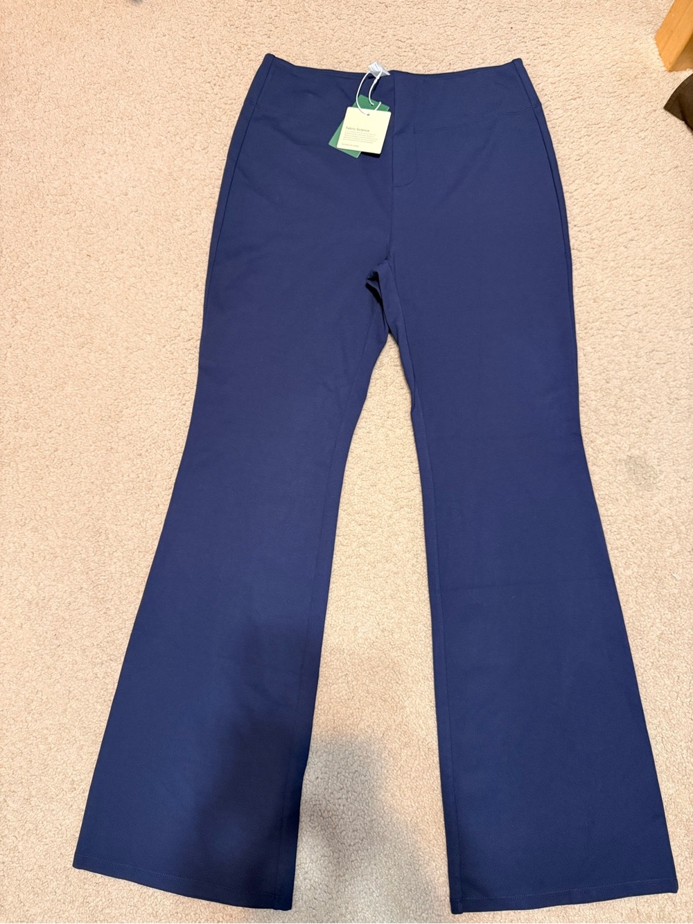 HALARA Navy Tall Flare Pants